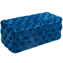 Athena Velvet Ottoman Bench